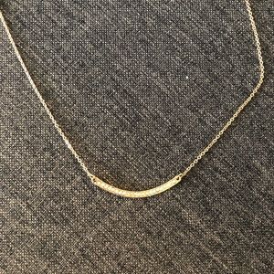 Gold Smiling Necklace